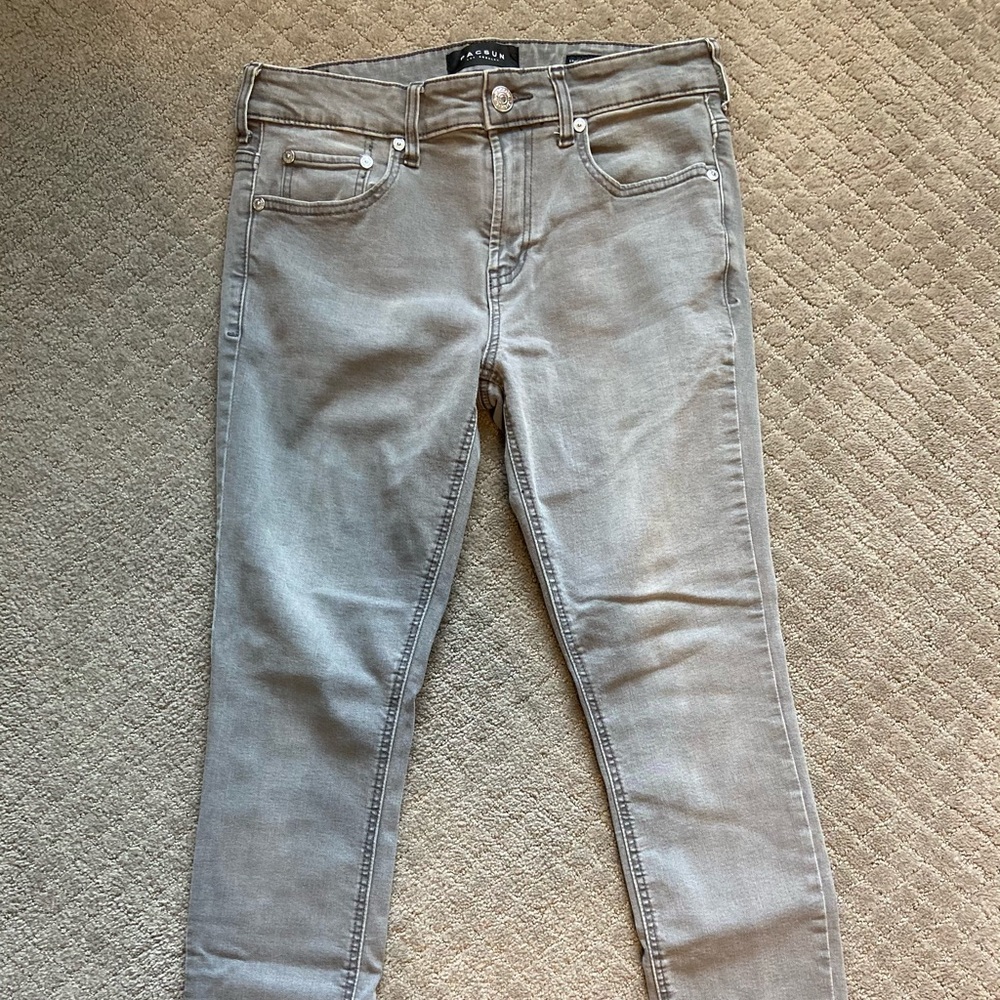 Pacsun grey wash skinny jeans size 30/30